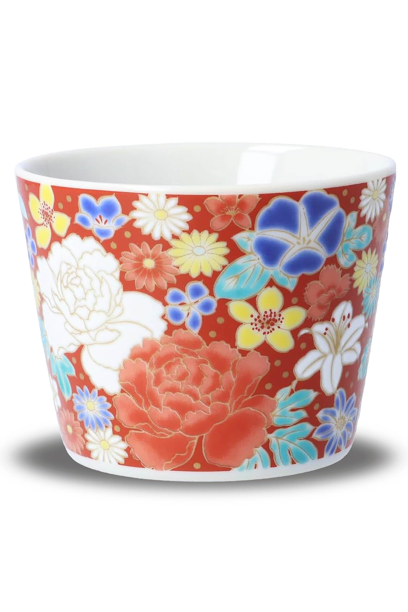 工房あめつち そばちょこ 2個セット 人 花 壽 Amazon | 和座の蔵 おしゃれ そばちょこ 食器 九谷焼 そば猪口 花詰